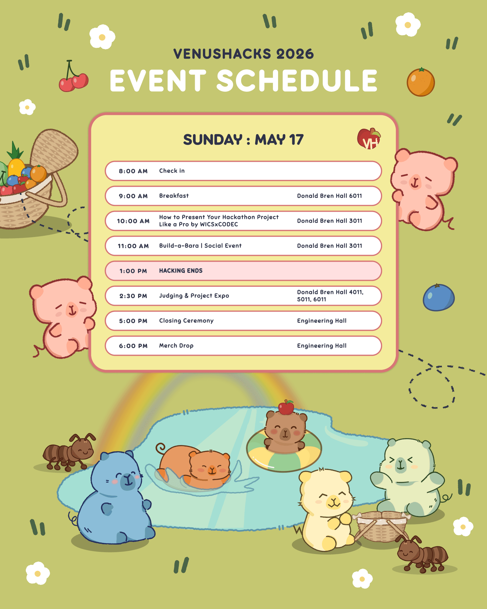 day 2 schedule